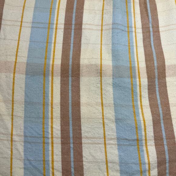 Vintage Blair 100% Cotton Flannel Plaid Button Up Shirt Size Large Coastal Boho - Picture 6 of 8